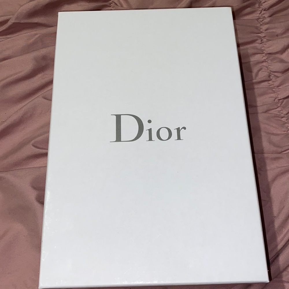 Authentic Christian Dior Printed Slides w/tags